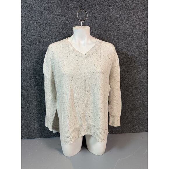 Ruby Moon Grey Knit Long Sleeve Cozy Sweater, Size Small - Picture 3 of 5
